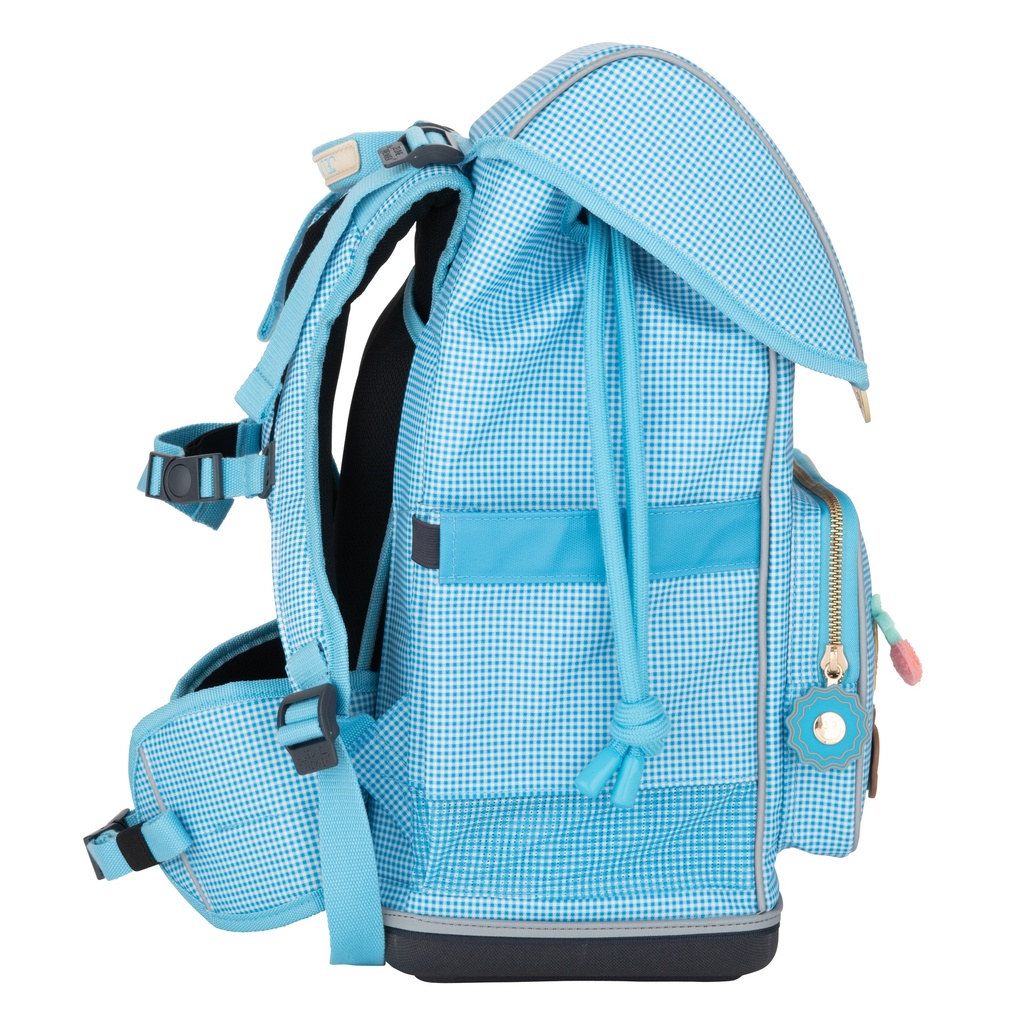 Ergonomic School Backpack Vichy Love Blue