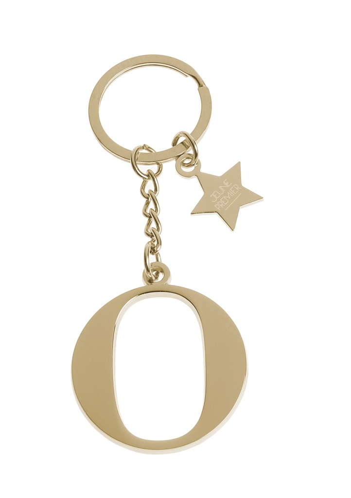 Keychain Letter Gold - O