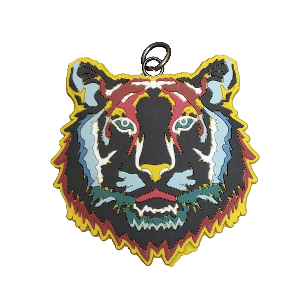 Keychain Charm - Tiger Navy