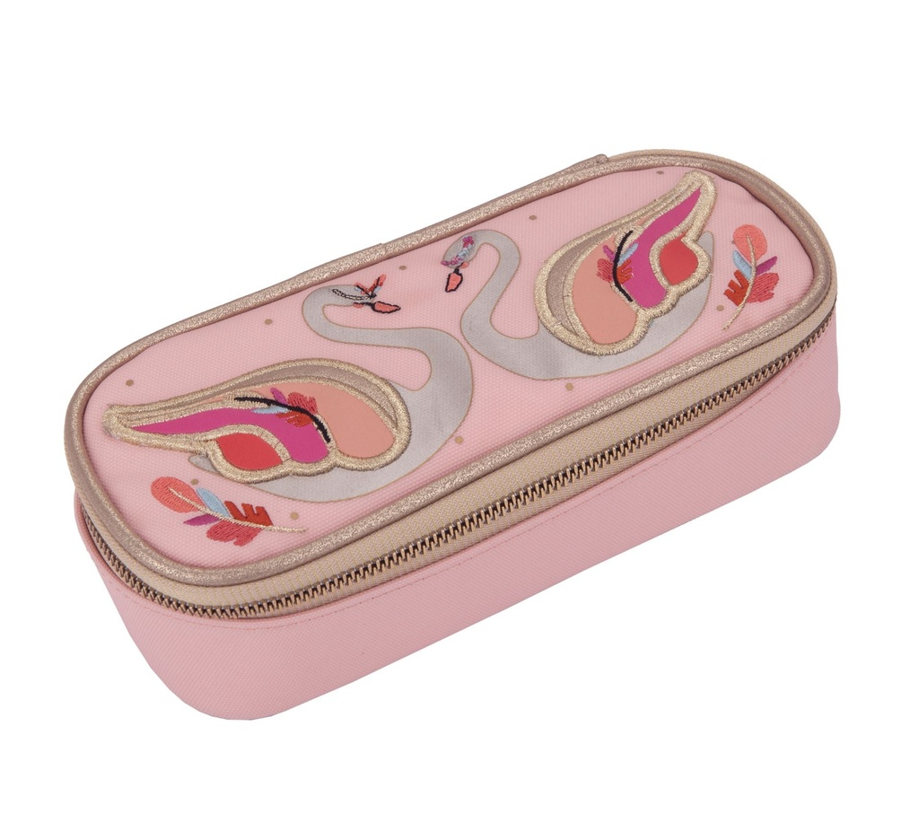 Pencil Box - Pearly Swans