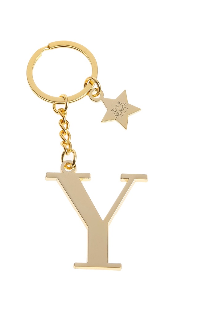 Keychain Letter Gold - Y