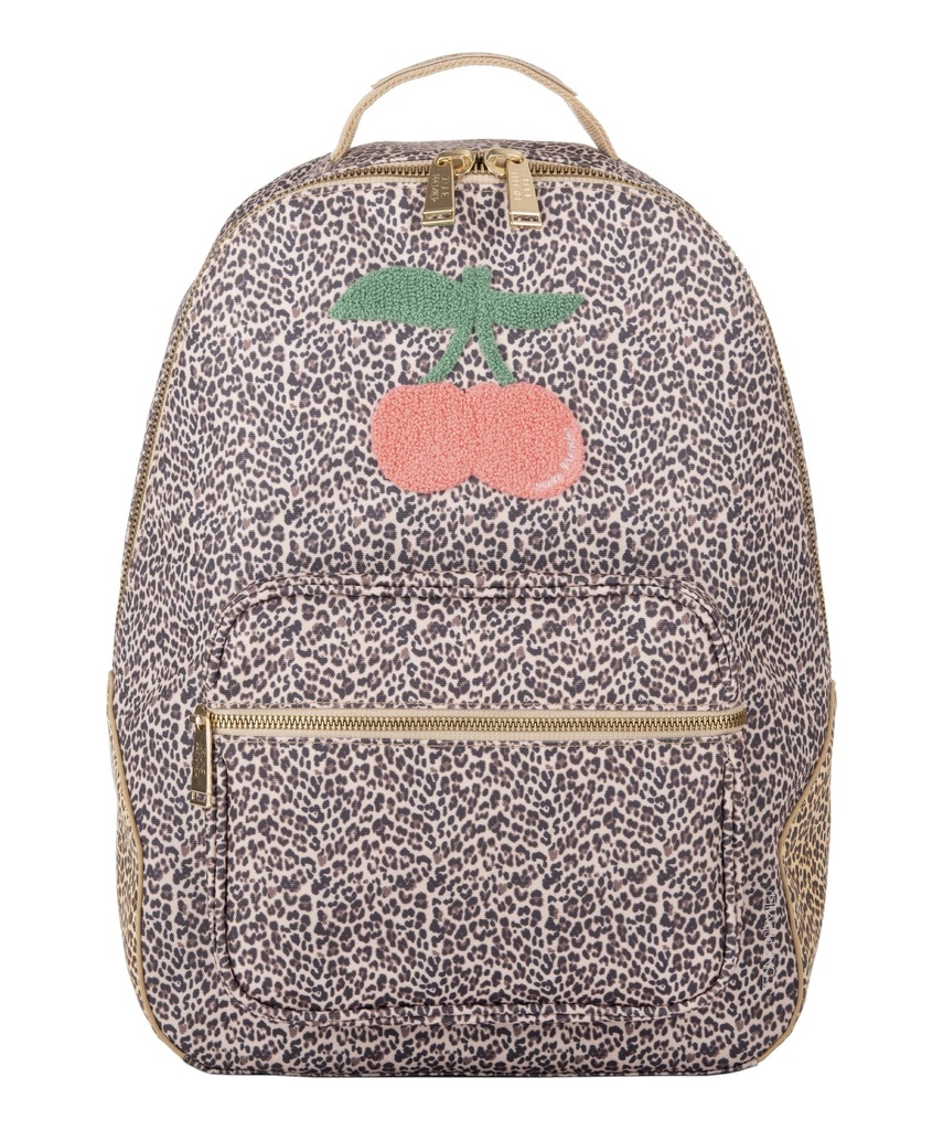 Backpack Bobbie - Leopard Cherry
