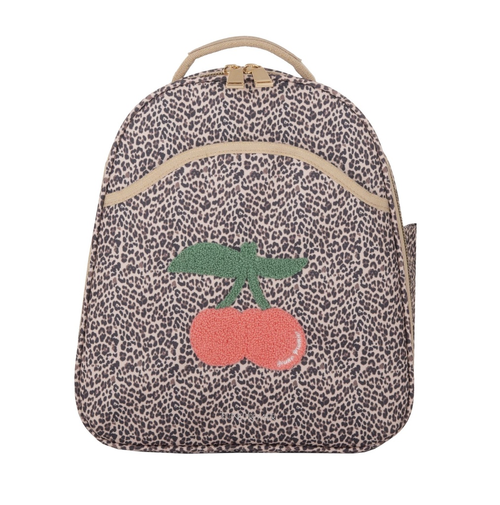 Backpack Ralphie - Leopard Cherry