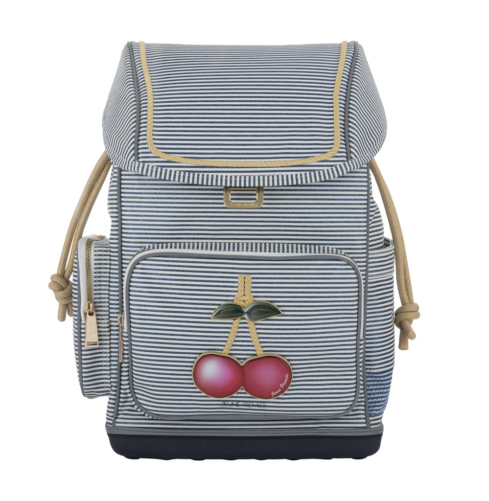 Ergonomic School Backpack - Glazed Cherry