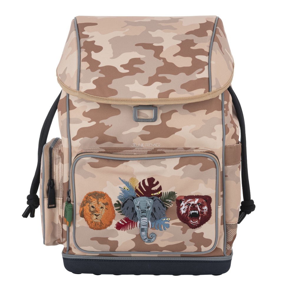 Ergonomic School Backpack - Wildlife
